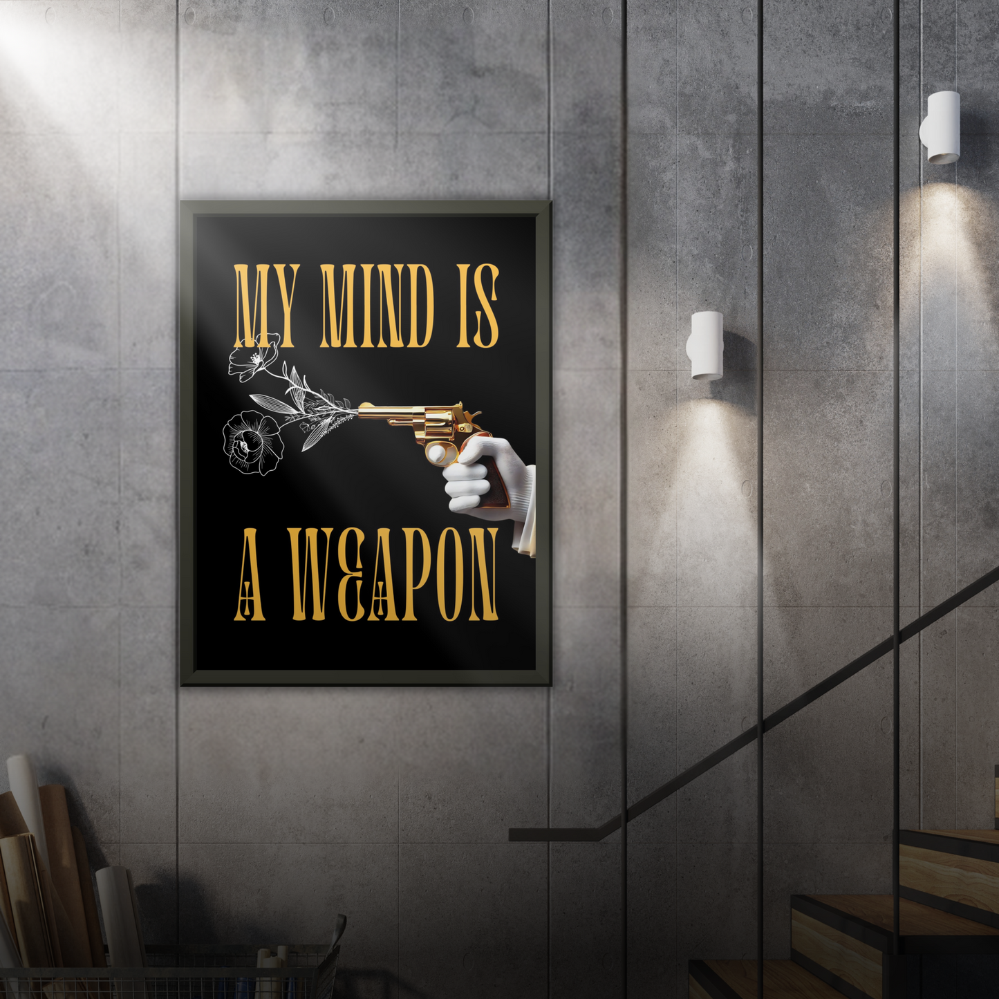 YOUR MIND IS A WEAPON